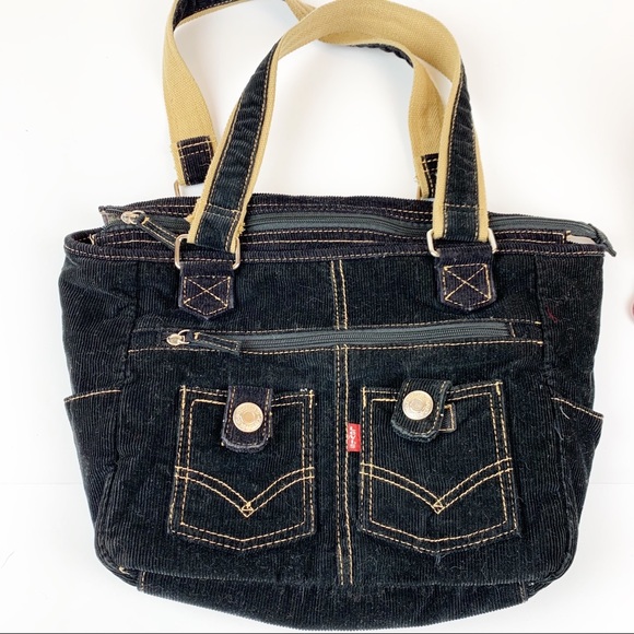 Levi's Handbags - BOGO 🎈Levi’s corduroy vintage black bag purse
